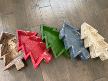 Load image into Gallery viewer, Christmas Tree Dough Bowl Candle